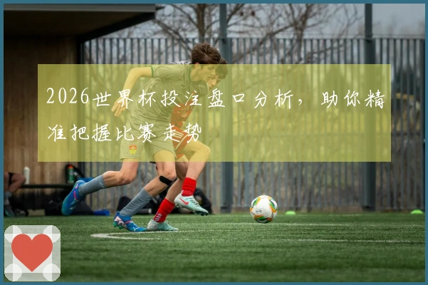2026世界杯投注盘口分析，助你精准把握比赛走势