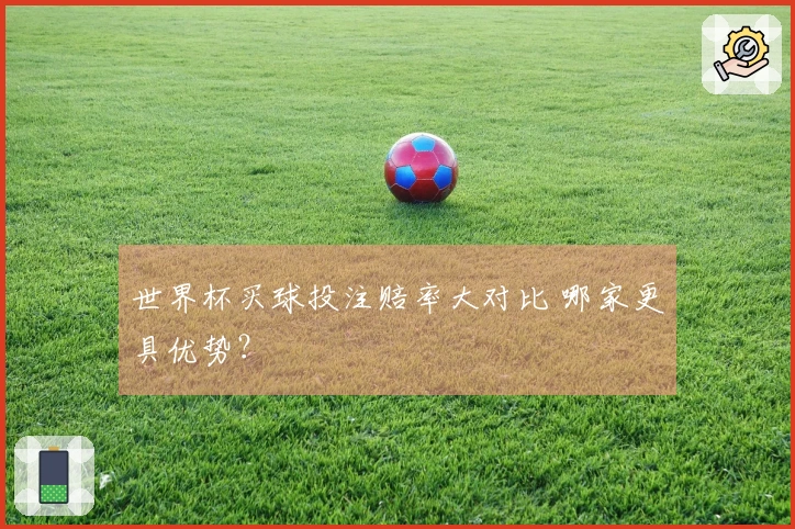 世界杯买球投注赔率大对比 哪家更具优势？